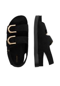 DeeZee Sandały CEO-SG19779-1 Czarny. Kolor: czarny. Materiał: materiał #3