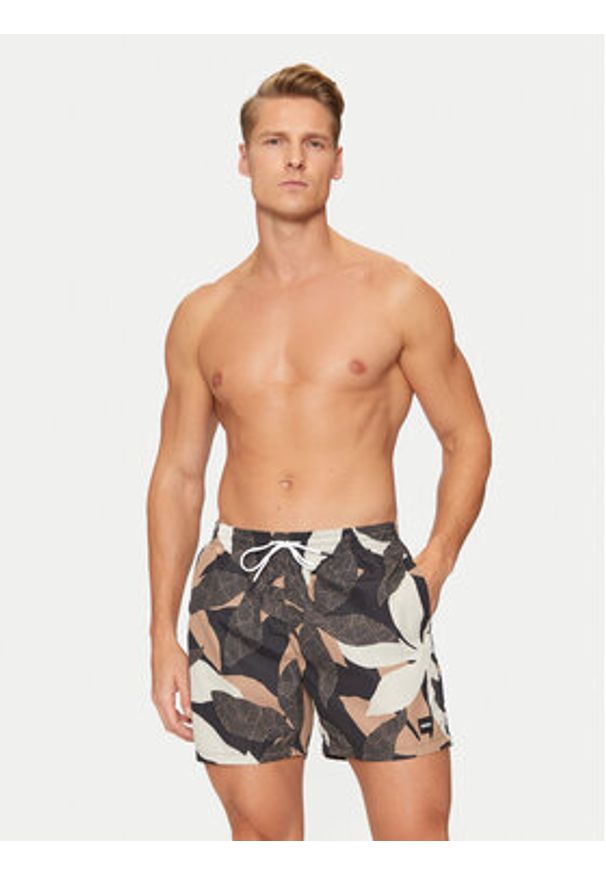 BOSS - Boss Szorty kąpielowe Piranha 50508844 Kolorowy Regular Fit. Materiał: syntetyk. Wzór: kolorowy