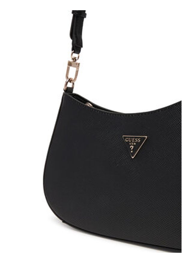 Guess Torebka HWZG96 72180 Czarny. Kolor: czarny. Materiał: skórzane