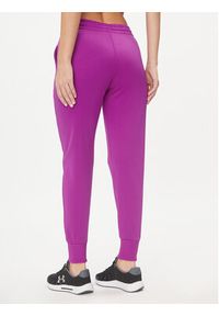 Under Armour Spodnie dresowe Armour Fleece Jogger 1373054 Fioletowy Loose Fit. Kolor: fioletowy. Materiał: syntetyk