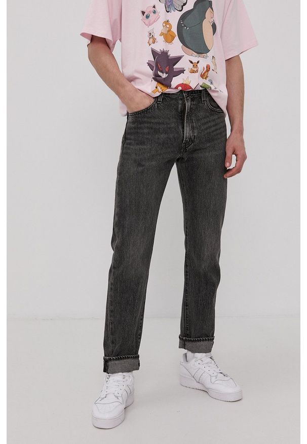 Levi's® - Levi's - Jeansy 551. Okazja: na co dzień, na spotkanie biznesowe. Kolor: szary. Styl: casual, biznesowy
