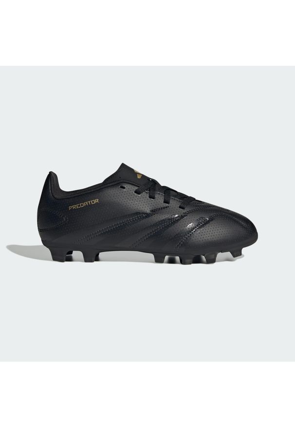 Adidas - Buty Predator Club FXG Kids. Kolor: żółty, wielokolorowy, czarny, szary. Materiał: materiał