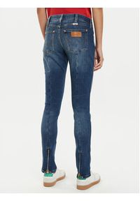 Wrangler Jeansy Spat 112357537 Niebieski Skinny Fit. Kolor: niebieski #2