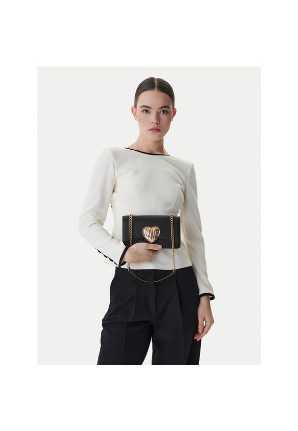 Love Moschino - Torebka LOVE MOSCHINO. Kolor: czarny