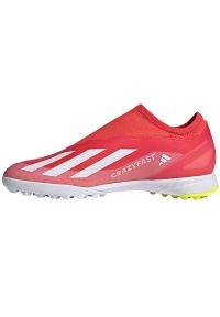 Adidas - Buty piłkarskie adidas X Crazyfast League Ll IF0695 czerwone. Kolor: czerwony. Materiał: syntetyk, guma. Sport: piłka nożna #5