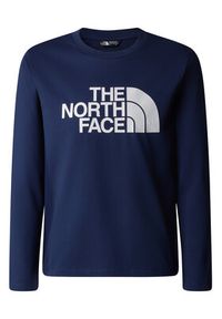 The North Face Bluzka Easy NF0A89J2 Granatowy Regular Fit. Kolor: niebieski. Materiał: syntetyk