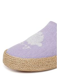 Roxy Espadryle CSS20547-02 Fioletowy. Kolor: fioletowy. Materiał: materiał #2