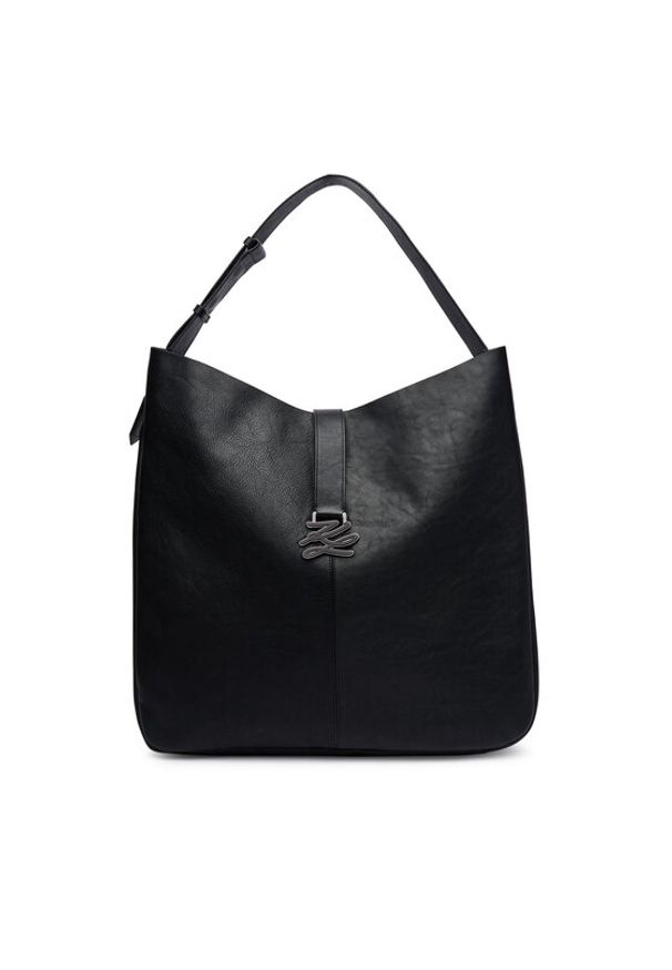 Karl Lagerfeld - KARL LAGERFELD Torebka B2W30263 Czarny. Kolor: czarny. Materiał: skórzane