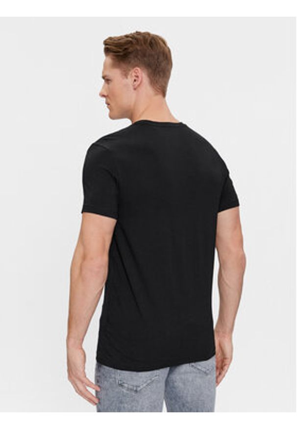 Guess Komplet 2 t-shirtów Caleb U97G03 KCD31 Czarny Regular Fit. Kolor: czarny. Materiał: bawełna