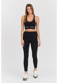 Guess - GUESS Damski czarny top Aline Eco Stretch Jersey, Rozmiar XL. Okazja: na co dzień. Kolor: czarny. Materiał: jersey. Styl: casual #3