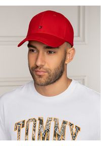 TOMMY HILFIGER - Tommy Hilfiger Czapka z daszkiem Classic Bb Cap E367895041 Czerwony. Kolor: czerwony