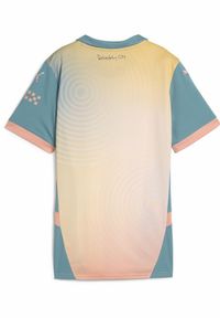 Puma - Damska koszulka Manchester City 24/25 PUMA Rosebay Bold Blue Pink. Kolor: wielokolorowy, różowy, niebieski