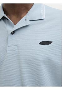 Jack & Jones - Jack&Jones Polo Pacer 12273303 Błękitny Regular Fit. Typ kołnierza: polo. Kolor: niebieski. Materiał: bawełna