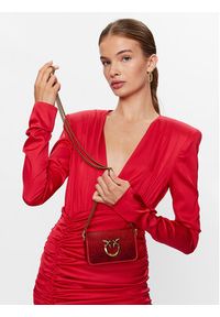 Pinko Torebka Love Click Micro PE 23 PCPL 100069 A0FC Czerwony. Kolor: czerwony. Materiał: skórzane #2