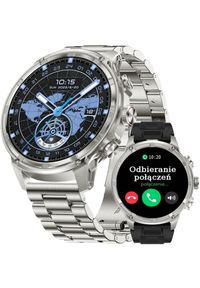 Smartwatch JG Smart SMARTWATCH męski GRAVITY POŁĄCZENIA SMS PULS POMIAR STRESU. Rodzaj zegarka: smartwatch #1