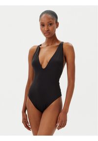 Calvin Klein Swimwear Strój kąpielowy KW0KW02798 Czarny. Kolor: czarny. Materiał: syntetyk #1