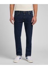 Lee - Spodnie jeansowe męskie LEE DAREN ZIP FLY DEEP DARK STONE. Okazja: na co dzień, na spacer, do pracy. Kolor: niebieski. Materiał: jeans. Styl: casual #1