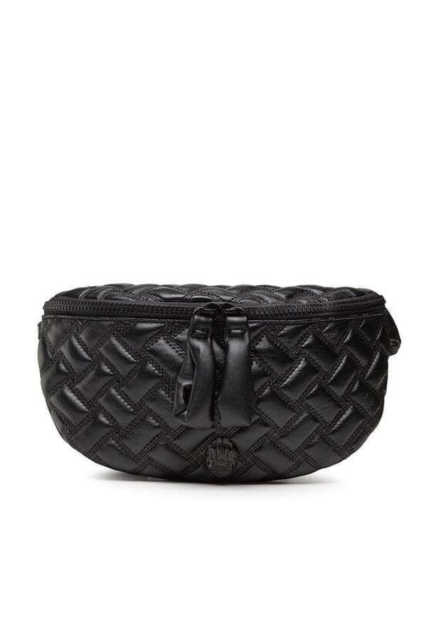 Kurt Geiger Saszetka nerka Kensington Drench Belt Bag 9317000109 Czarny. Kolor: czarny. Materiał: skóra