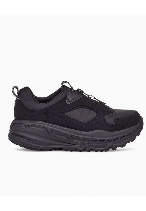 Ugg - UGG - Czarne sneakersy CA805 Zip Trainer. Zapięcie: bez zapięcia. Kolor: czarny. Materiał: jeans, materiał, nylon, zamsz. Sezon: zima, jesień