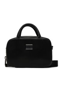Tommy Jeans Torebka Tjw American Cool Trunk AW0AW17294 Czarny. Kolor: czarny. Materiał: skórzane