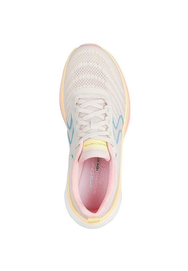 skechers - Adidasy Skechers D'lux Vapor - Cool B, Kobiety. Kolor: biały. Materiał: materiał. Sport: fitness
