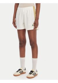 Adidas - adidas Szorty sportowe Liberty London Firebird KE3663 Biały Loose Fit. Kolor: biały. Materiał: syntetyk #1