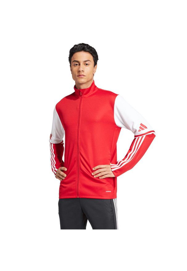 Adidas - Bluza męska adidas Squadra 25 Training. Kolor: czerwony, biały, wielokolorowy