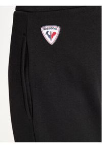 Rossignol Spodnie dresowe Black RLKMP13 Czarny Regular Fit. Kolor: czarny. Materiał: bawełna