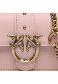 Pinko Torebka Love One Micro C PE 23 PCPL 100064 A0F1 Różowy. Kolor: różowy. Materiał: skórzane #4