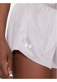 Under Armour Szorty sportowe Tech™ Play Up Shine 1389883 Beżowy Regular Fit. Kolor: beżowy. Materiał: syntetyk #5
