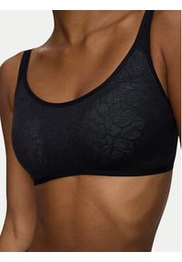 Triumph Biustonosz top Fit Smart 10202460 Czarny. Kolor: czarny. Materiał: syntetyk