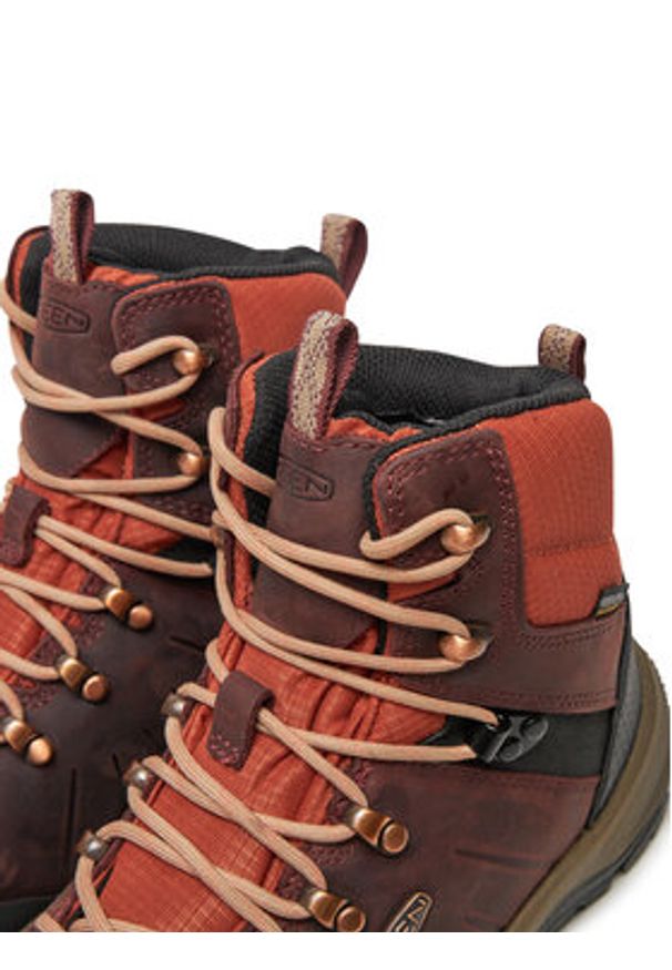 keen - Keen Trekkingi Revel IV Mid Polar 1027726 Brązowy. Kolor: brązowy. Materiał: skóra