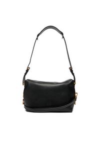 Pinko - PINKO Torebka Saddle Baguette Mini AI 25-26 PLTT 105895 A1ZX Czarny. Kolor: czarny. Materiał: skórzane