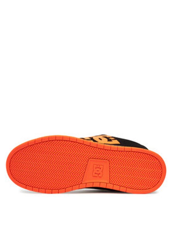 DC Shoes Sneakersy GAVELER ADYS100536-BO1 Czarny. Kolor: czarny. Materiał: nubuk, skóra