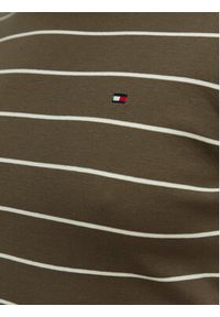 TOMMY HILFIGER - Tommy Hilfiger T-Shirt New Cody WW0WW40587 Brązowy Slim Fit. Kolor: brązowy. Materiał: bawełna #3