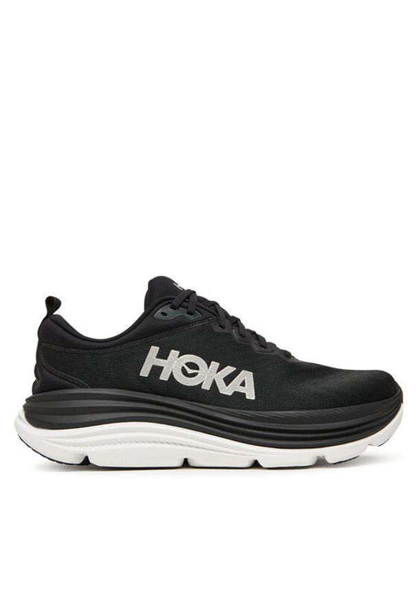 HOKA - Hoka Buty do biegania Gaviota 5 Wide 1134234 Czarny. Kolor: czarny. Materiał: materiał