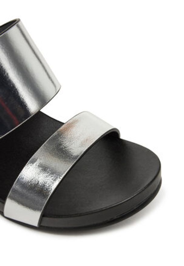 United Nude Sandały Eamz Hana 1090414116 Srebrny. Kolor: srebrny. Materiał: skóra