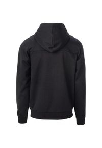 Hi-tec - Męska Bluza Z Kapturem Barin Full Zip. Typ kołnierza: kaptur. Kolor: czarny. Styl: sportowy. Sport: turystyka piesza