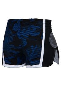 Spodenki Muay Thai męskie EXTREME HOBBY HAVOC. Kolor: niebieski. Materiał: elastan, poliester