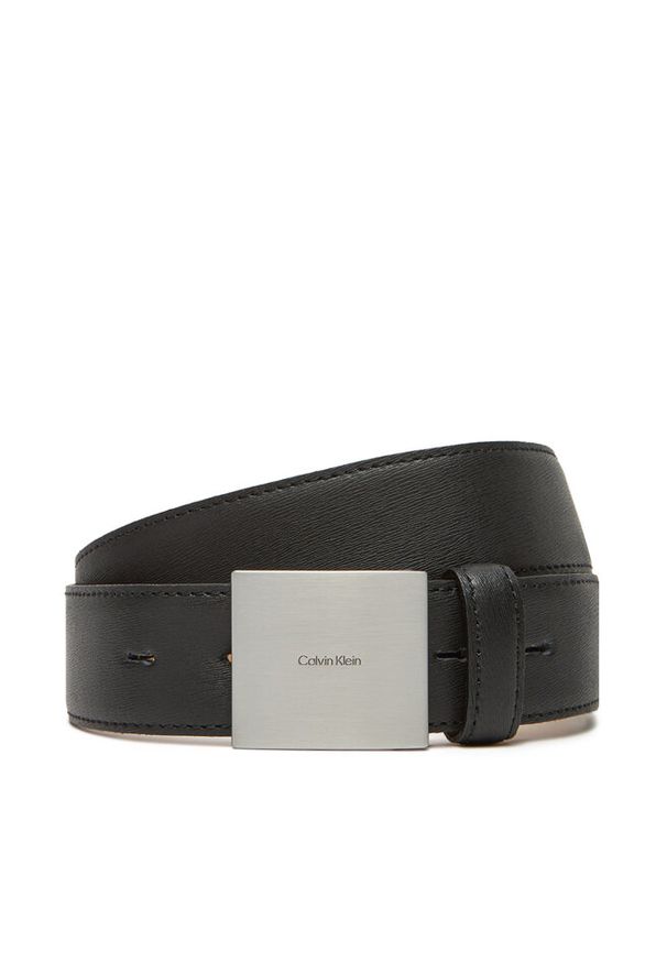 Pasek Męski Calvin Klein. Kolor: czarny