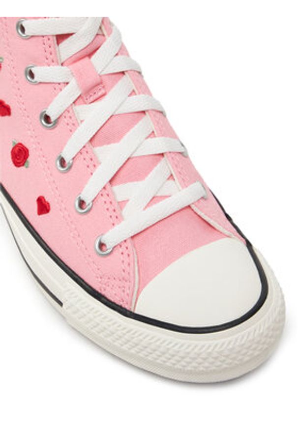 Converse Trampki Chuck Taylor All Star Valentine'S Day A12624C Różowy. Kolor: różowy. Materiał: materiał