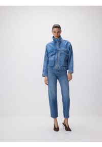 Reserved - Jeansy straight fit - niebieski. Kolor: niebieski #1
