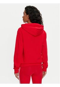 Adidas - adidas Bluza Essentials Small Logo IY1648 Czerwony Regular Fit. Kolor: czerwony. Materiał: syntetyk, bawełna #5