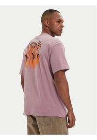 Quiksilver T-Shirt Elderberry EQYZT08200 Fioletowy Regular Fit. Kolor: fioletowy. Materiał: bawełna #1