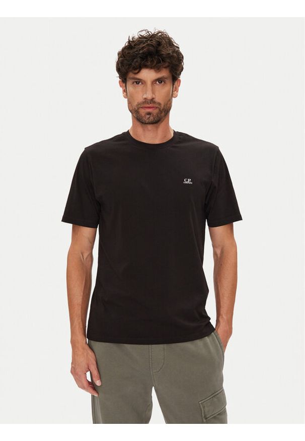 C.P. Company T-Shirt RCCMTS725A005100W Czarny Regular Fit. Kolor: czarny. Materiał: bawełna