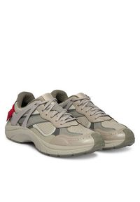 Hugo - HUGO Sneakersy GO2 50558041 Szary. Kolor: szary. Materiał: materiał #2