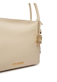 Love Moschino - LOVE MOSCHINO Torebka JC4056PP1PLL0110 Kremowy. Kolor: kremowy. Materiał: skórzane #6