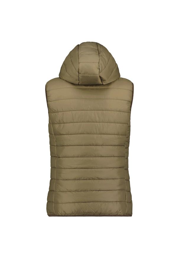 Bezrękawnik Geographical Norway VATIKA HOOD 233, brązowy.. Typ kołnierza: kaptur. Kolor: brązowy. Długość rękawa: bez rękawów. Sport: turystyka piesza