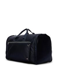 TOMMY HILFIGER - Tommy Hilfiger Torba podróżna Th Garment AM0AM14109 Granatowy. Kolor: niebieski. Materiał: materiał #5