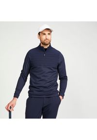 INESIS - Kurtka do golfa męska Inesis CW500. Typ kołnierza: golf. Kolor: niebieski. Materiał: poliester, elastan. Sport: golf